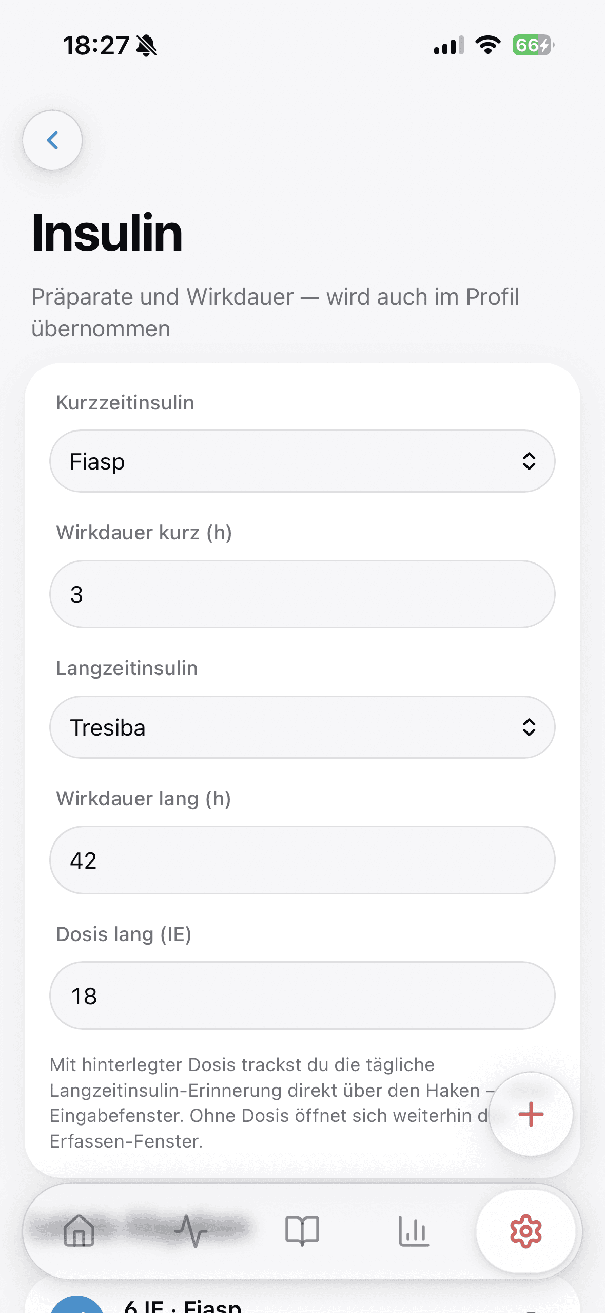 Insulin-Präparate & Wirkdauer in Glukinity